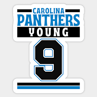 Carolina Panthers Young 9 Edition 3 Sticker